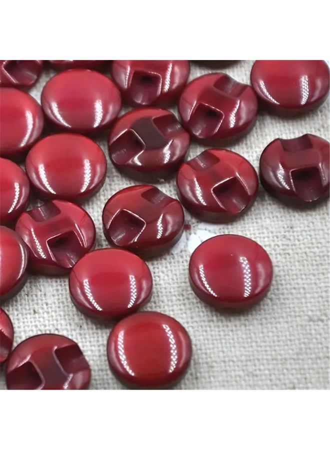 مزيج الألوان 50 قطعة أزرار راتنج حجر لافت للنظر أزرار قميص للخياطة حرف يدوية DIY - Image 5